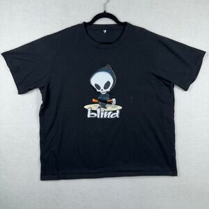 Blind Reaper Skateboard Design Size XXXL T Shirt Black